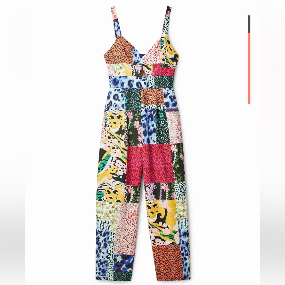 Desigual Multicolor Patchwork Jumpsuit - image 5